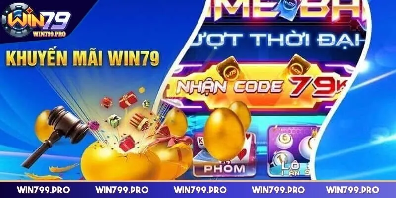 Hàng loạt ưu đãi cực khủng tại WIN79